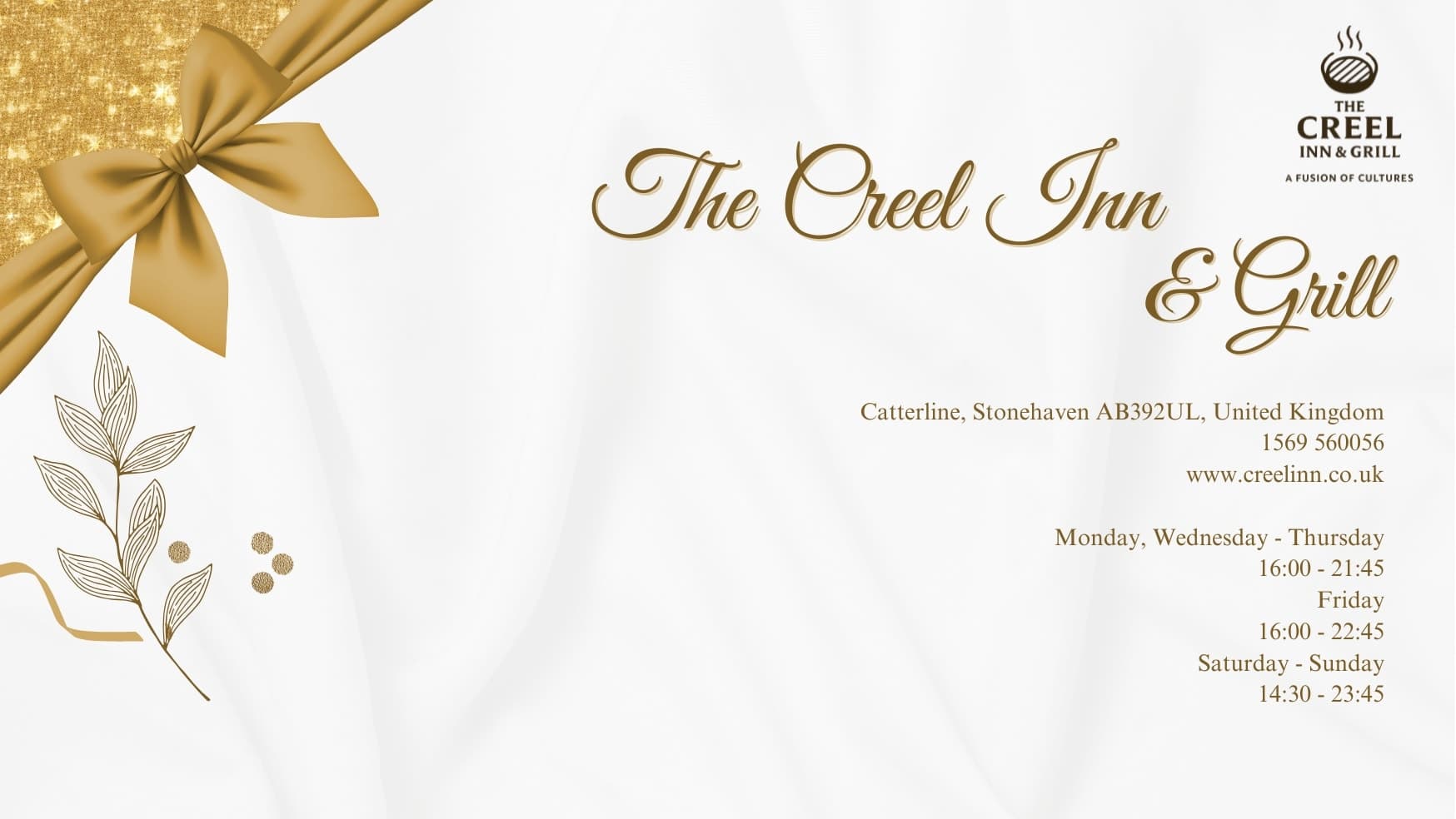Creel Inn Gift Voucher